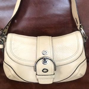 Coach Genuine Leather Mini Satchel Purse